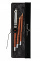 Set cadou Perfect Pencil Design, maro, Faber-Castell