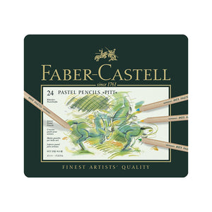 Set 24 creioane Pastel Pitt, Faber-Castell