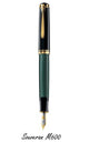 Stilou Souveran M600, negru-verde, Pelikan