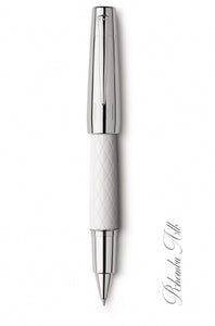 Roller E-Motion Guilloche Rhombus, alb, Faber-Castell