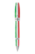 Roller Fortuna Tricolore, finisaj otel, Montegrappa