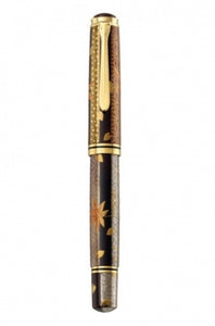 Stilou Limited Edition "Maki-E Spring & Autumn" M1000, penita aur 18 ct, pictat manual, Pelikan