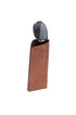 Etui ochelari Vintage, cognac, Unika